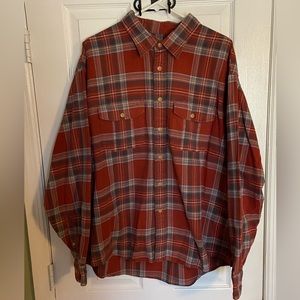 Izod Jeans Mens XXL Long Sleeve Button Up Shirt!